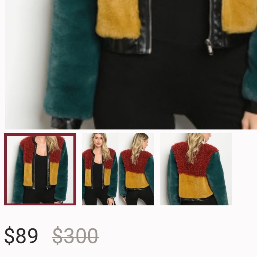 Ivory Rose Cropped Jacket Womens Medium Boho Full Zip Mustard Colorblock Blk Box - Picture 2 of 10